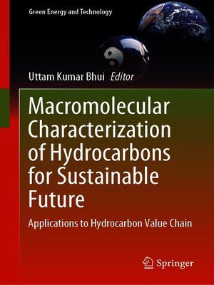 cover image of Macromolecular Characterization of Hydrocarbons for Sustainable Future